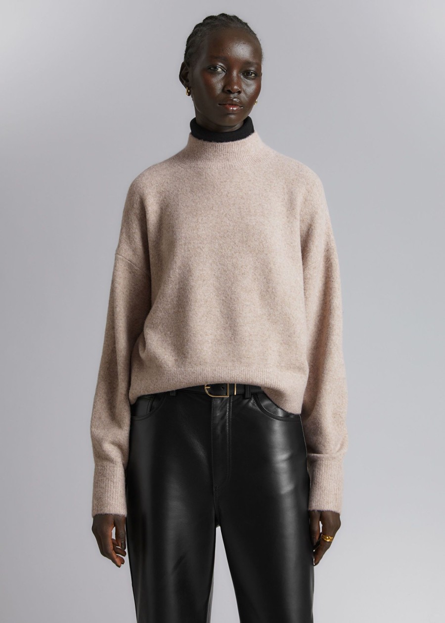 Klaer & Other Stories | Mock-Neck Genser Havregrot