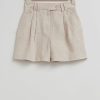 Klaer & Other Stories | Avslappet Linshorts Beige