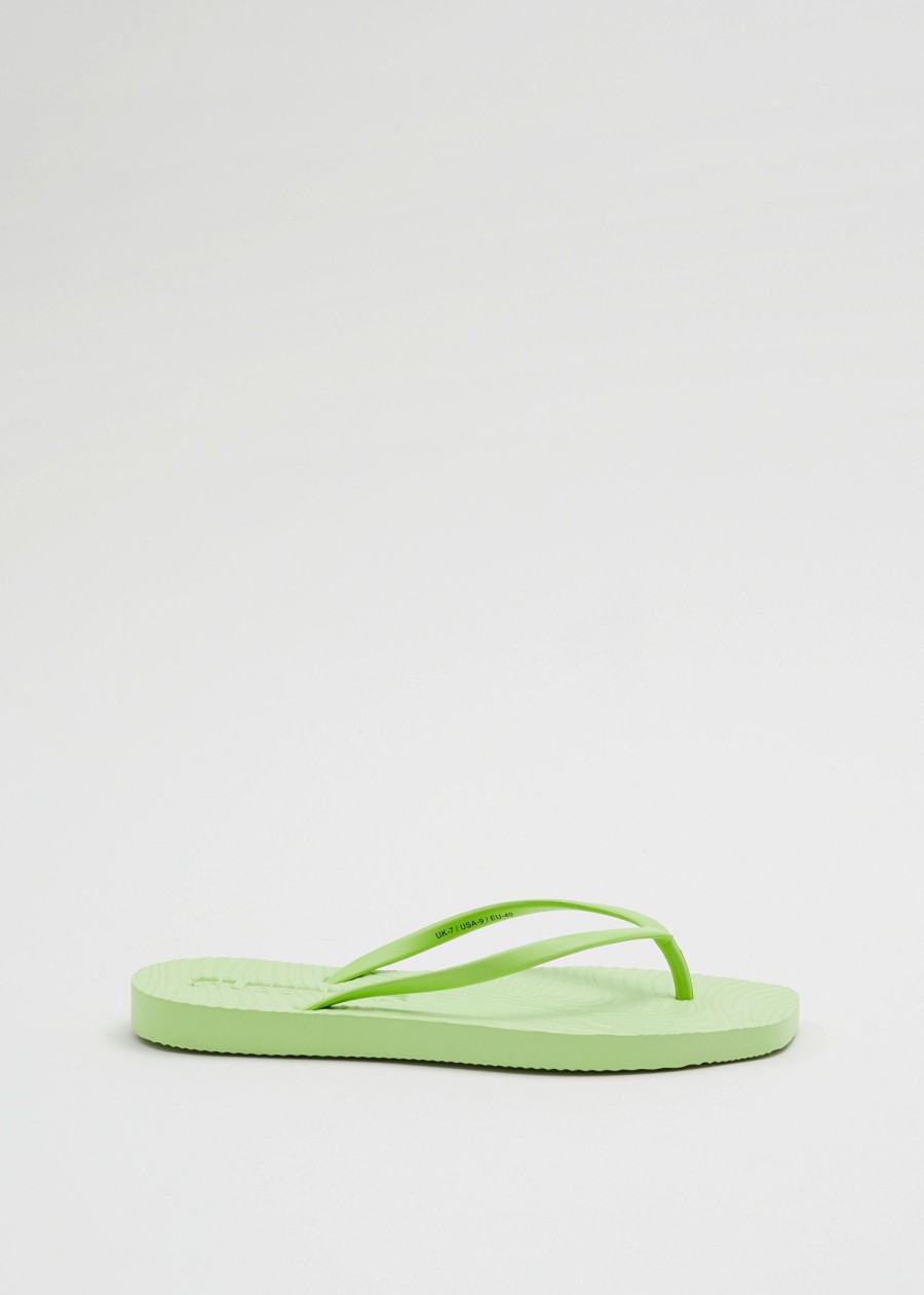 Sko & Other Stories | Sleepers Tapered Flip Flops Lime