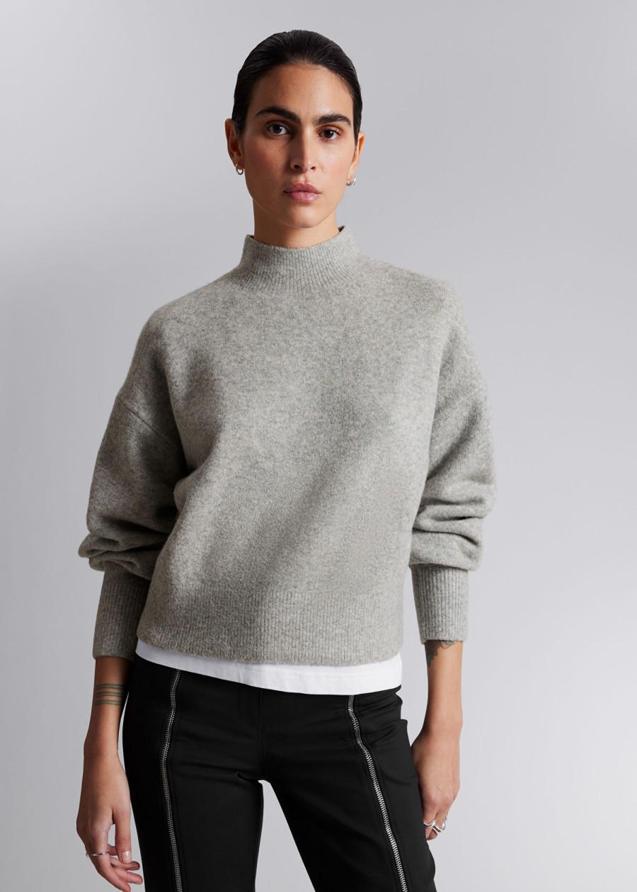 Klaer & Other Stories | Mock-Neck Genser Muldvarp