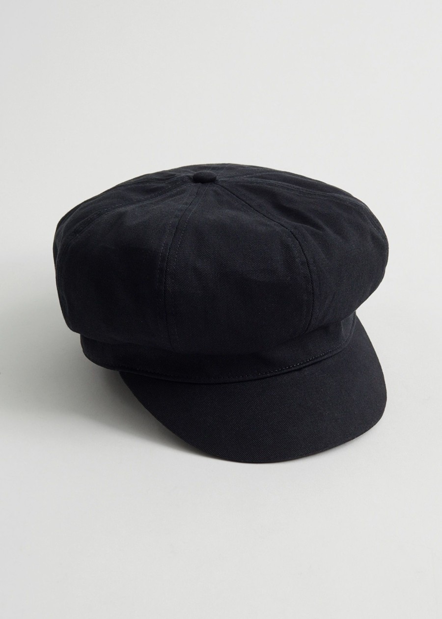 Tilbehor & Other Stories | Baker Boy Cap Svart