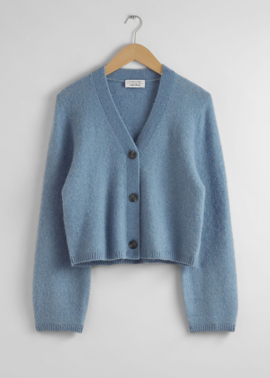 Klaer & Other Stories | Oversized Strikket Cardigan Bla