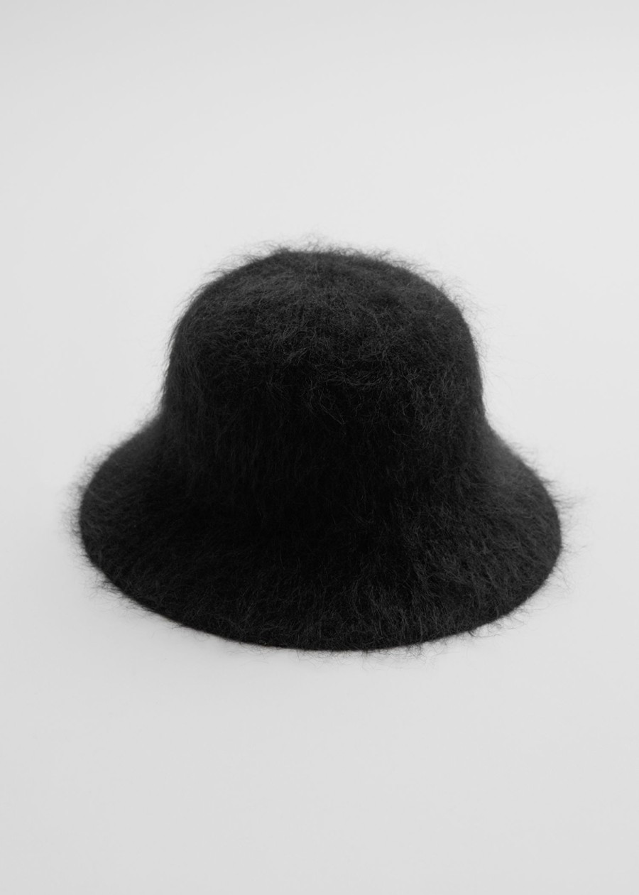 Tilbehor & Other Stories | Fuzzy Bucket Hat Svart