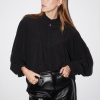 Klaer & Other Stories | Oversized Frillbluse Svart