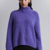 Klaer & Other Stories | Strikket Mock Neck Jumper Lilla