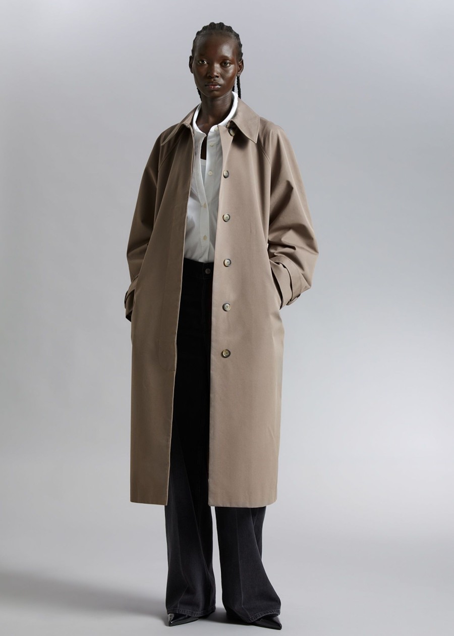 Klaer & Other Stories | Avslappet Trenchcoat Muldvarp