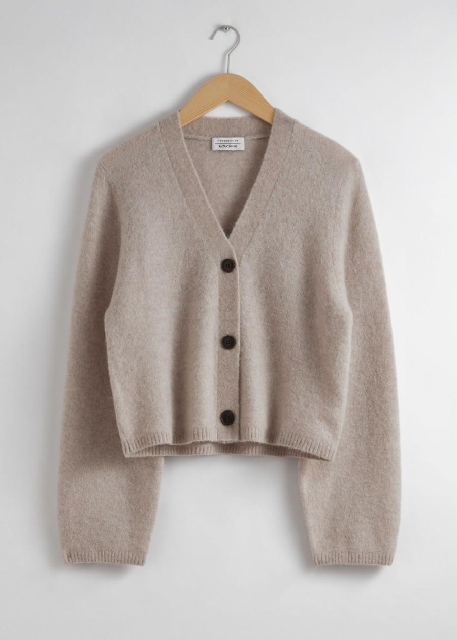 Klaer & Other Stories | Oversized Strikket Cardigan Muldvarp