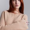 Klaer & Other Stories | Bell Sleeve Cashmere Genser Fersken