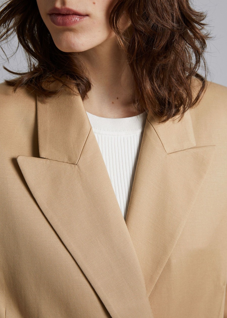 Klaer & Other Stories | Dobbeltspent Blazer Stovet Beige