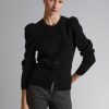 Klaer & Other Stories | Merino Puffermet Cardigan Svart