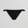 Badetoy & Other Stories | Crepe Knot Tie Bikinitruse Svart