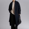 Klaer & Other Stories | Voluminos Belted Wool Coat Marinen