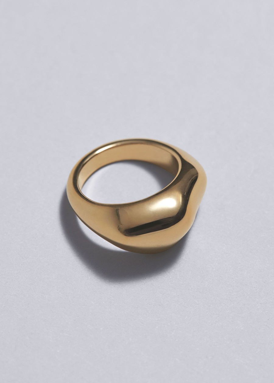 Smykker & Other Stories | Fet Skulpturell Ring Gull