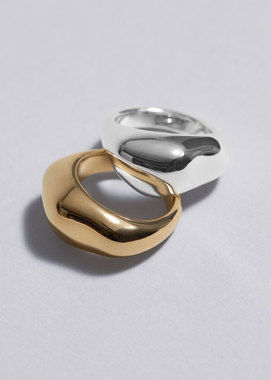 Smykker & Other Stories | Fet Skulpturell Ring Gull