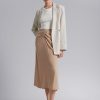 Klaer & Other Stories | Rynket Midiskjort Stovet Beige