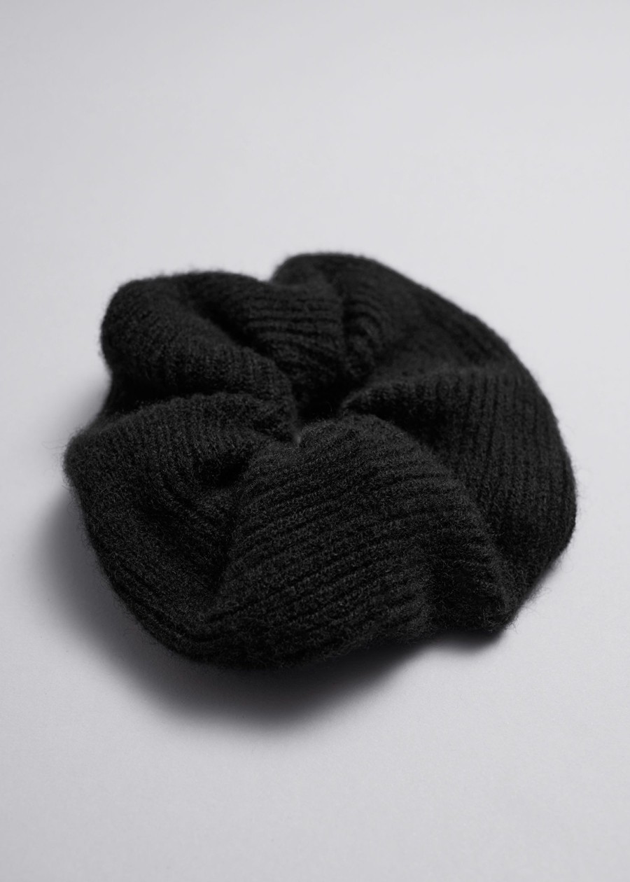 Tilbehor & Other Stories | Cashmere Scrunchie Svart