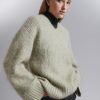 Klaer & Other Stories | Fuzzy Knit Jumper Kaki