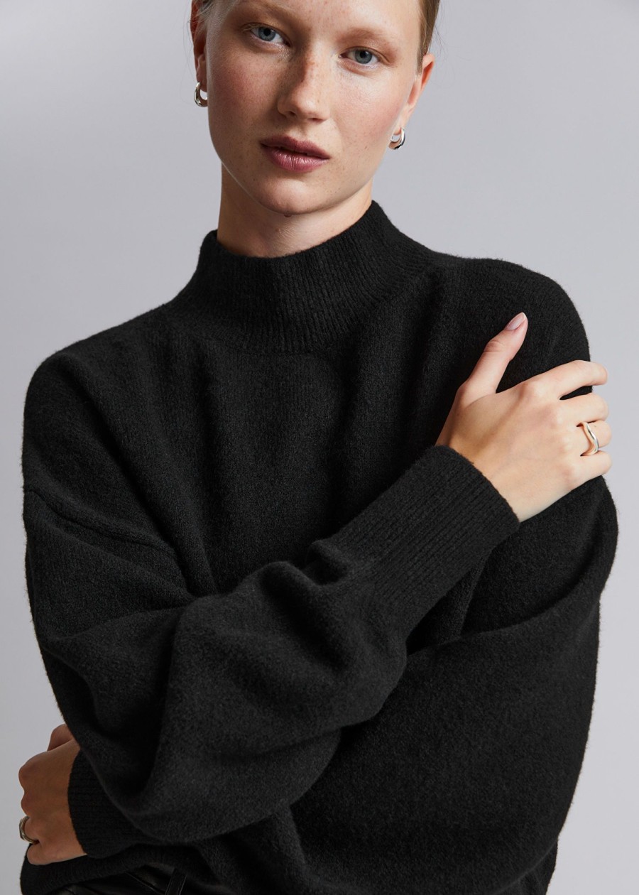 Klaer & Other Stories | Mock-Neck Genser Svart