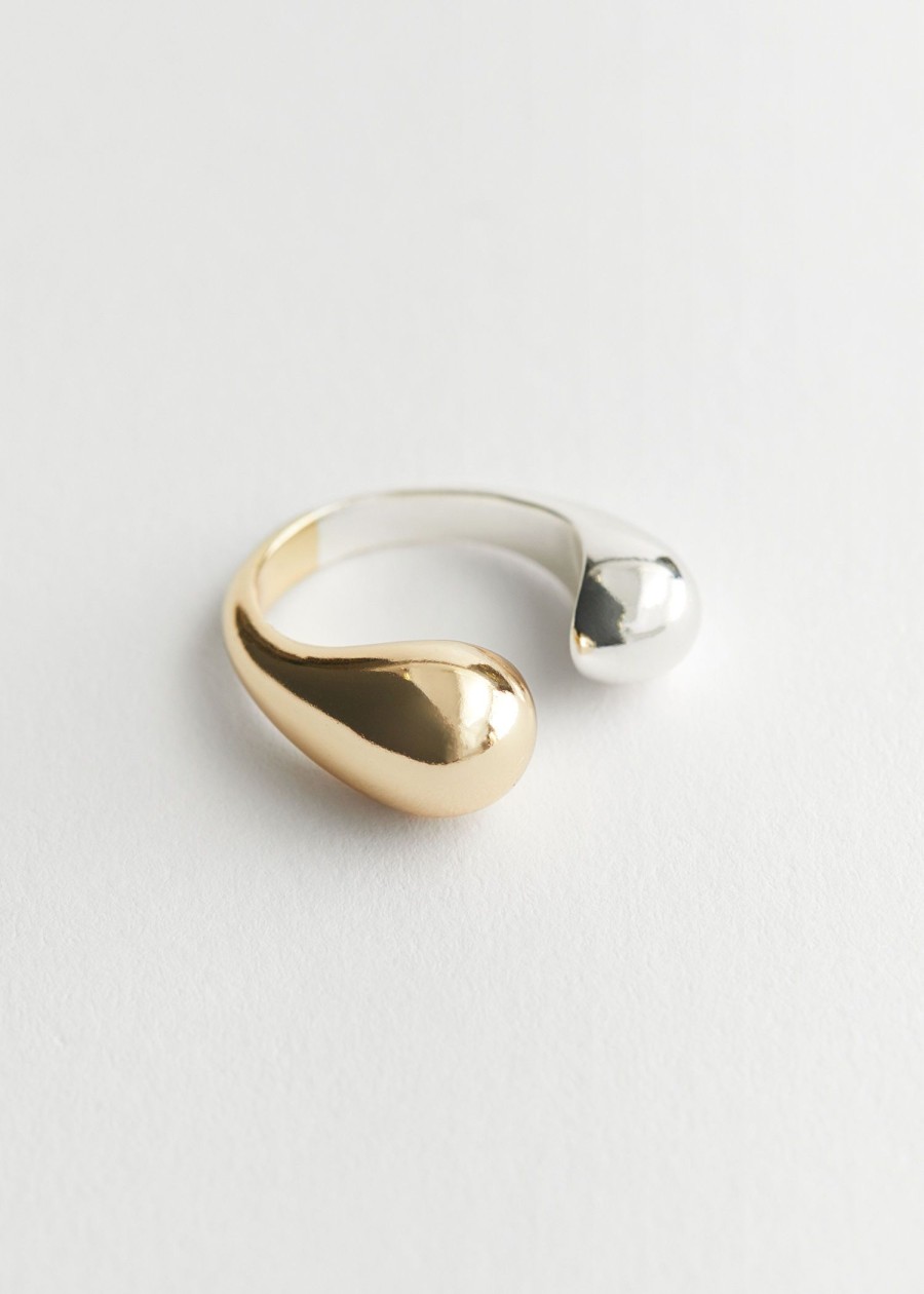 Smykker & Other Stories | Duo Tone Split Ring Gull Solv