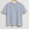 Klaer & Other Stories | Stripete T-Skjorte Navy/White Nautical Stripe