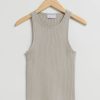 Klaer & Other Stories | Racer-Back Vest Topp Beige