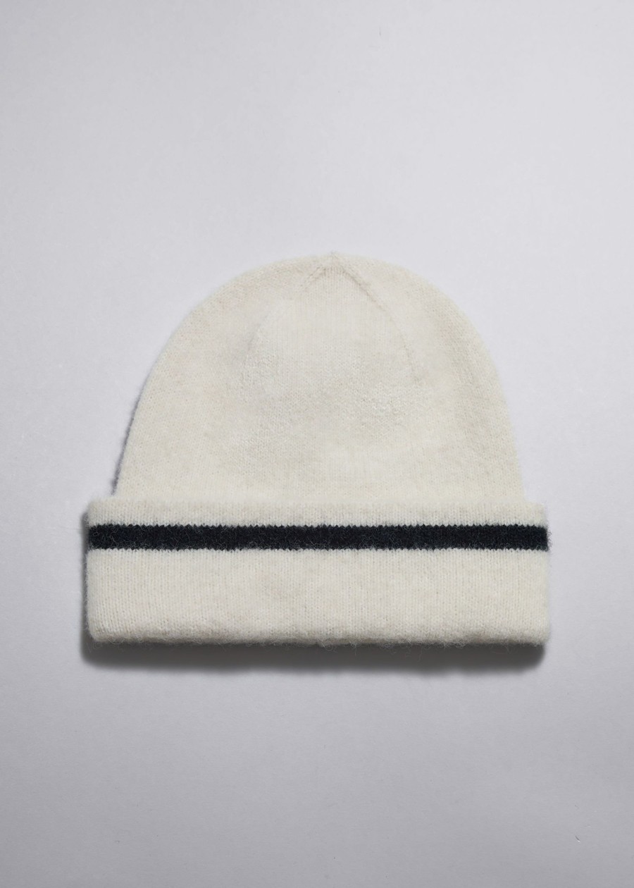 Tilbehor & Other Stories | Fold-Over Rim Beanie Beige