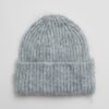 Tilbehor & Other Stories | Beanie Med Borstet Mohair-Blanding Gra