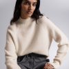 Klaer & Other Stories | Mock Neck Ullgenser Krem