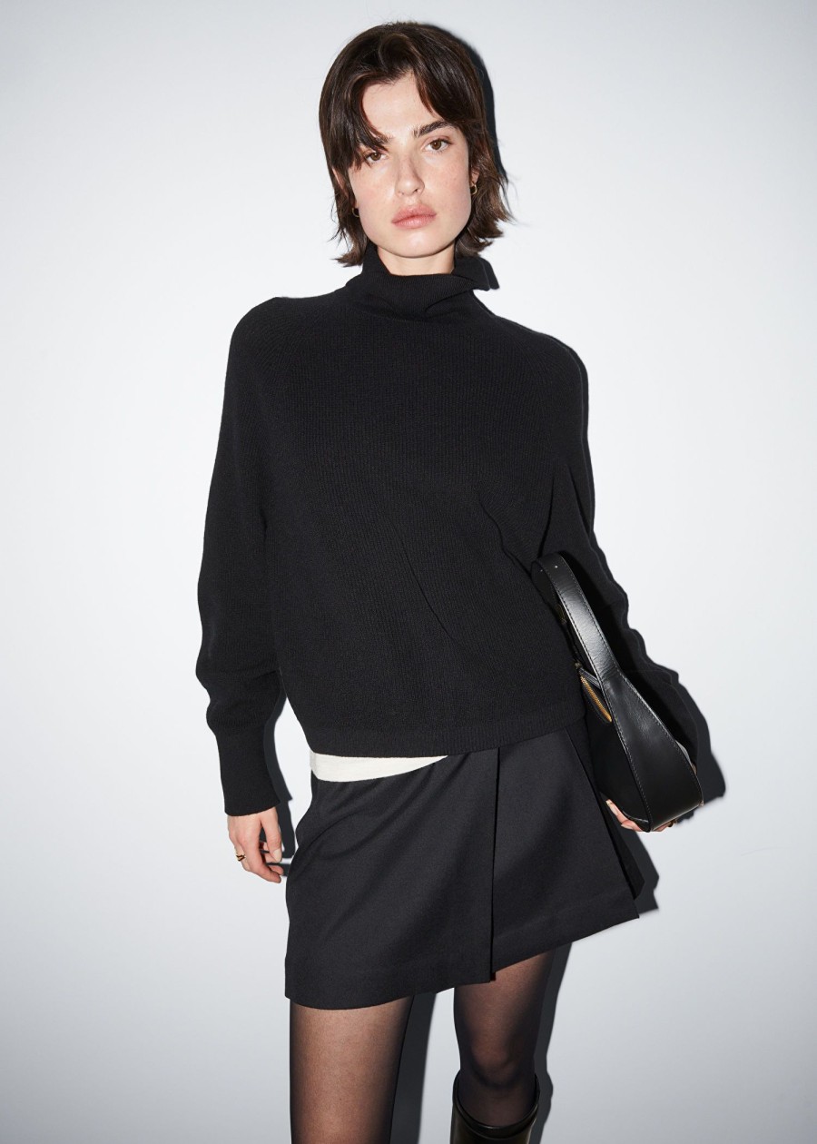 Klaer & Other Stories | Cashmere Turtleneck Genser Svart