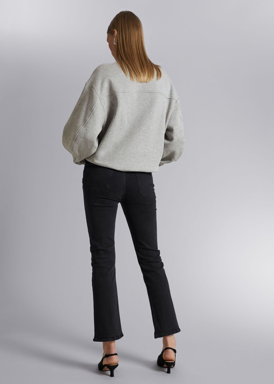 Klaer & Other Stories | Flared Cropped Jeans Svart