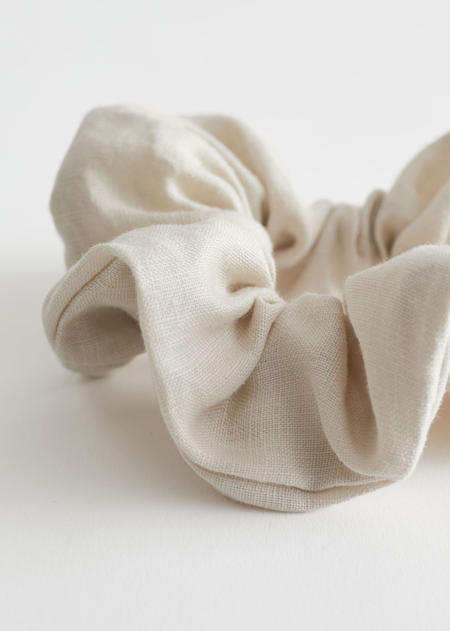 Tilbehor & Other Stories | Lin Har Scrunchie Beige