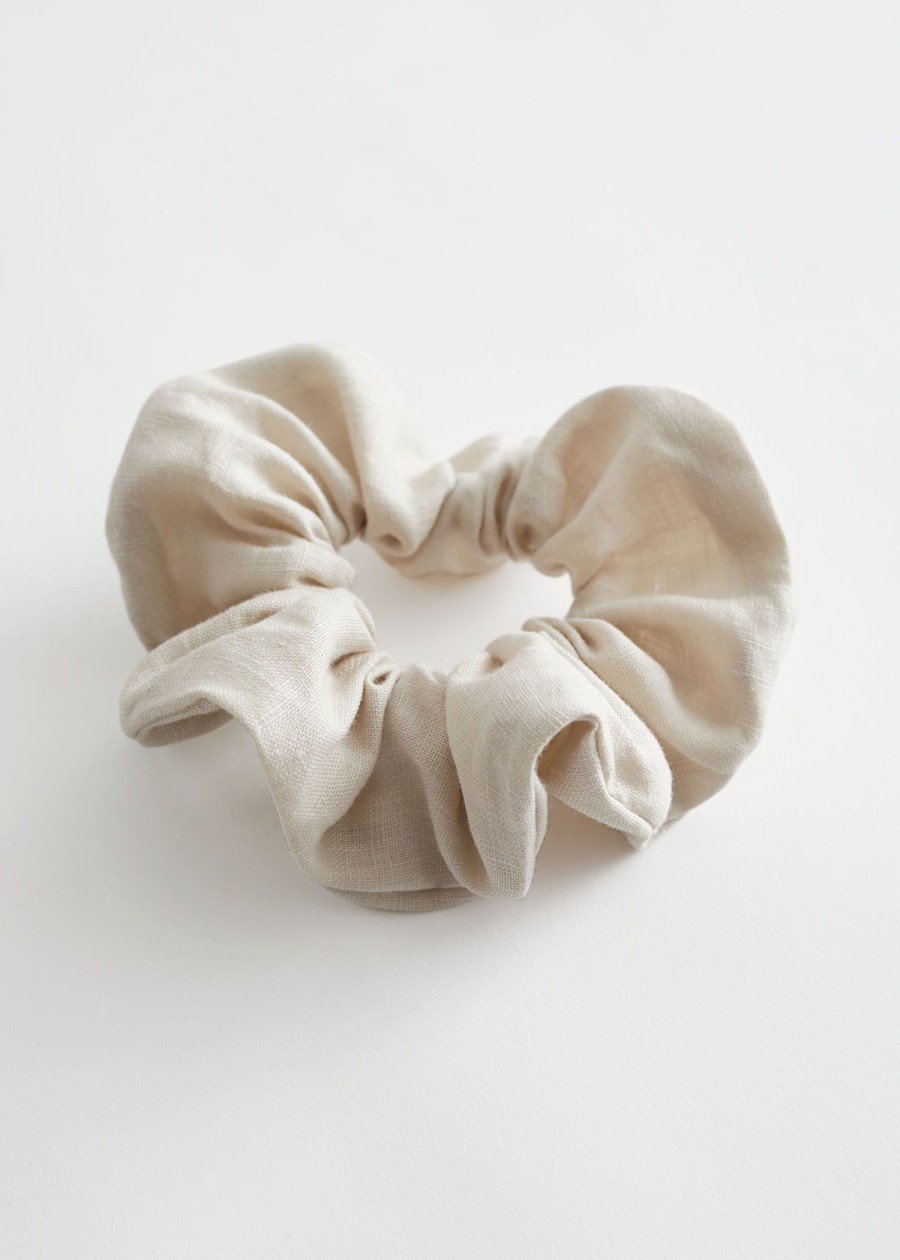 Tilbehor & Other Stories | Lin Har Scrunchie Beige